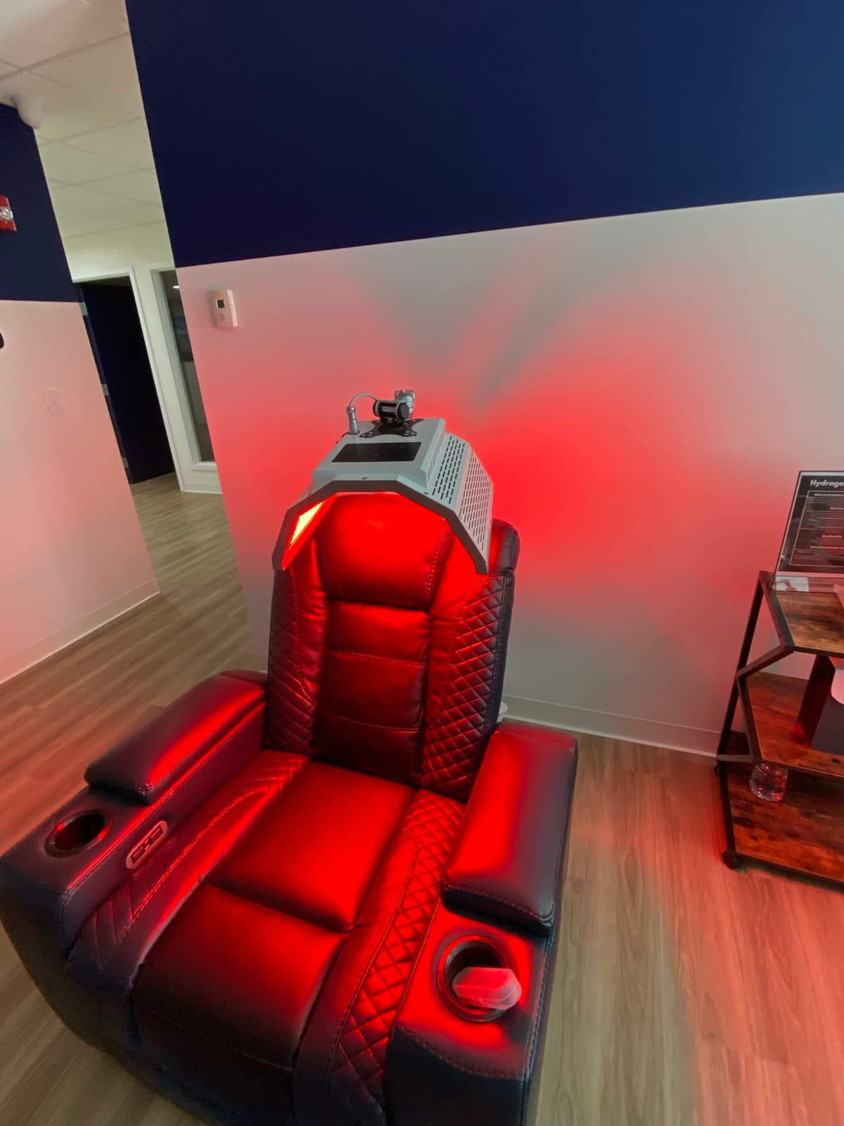 Inside the Facial Light Studio at Recharge